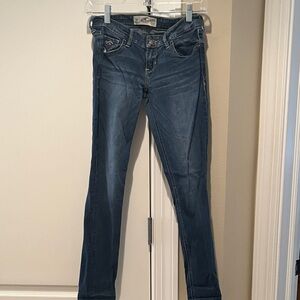 Hollister Women's Skinny Jeans in Blue